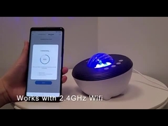 Αστροειδής Γαλαξία Προβολέας Bluetooth μουσική ABS Μηχανική πλαστικό υλικό