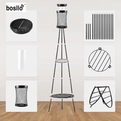 Καλή τιμή. Επιλογές θερμοκρασίας χρώματος Αδιάβροχα φώτα φυτών με ηλιακή ενέργεια με χωρητικότητα μπαταρίας 1200mAh και επαναφορτιζόμενο USB σε απευθείας σύνδεση