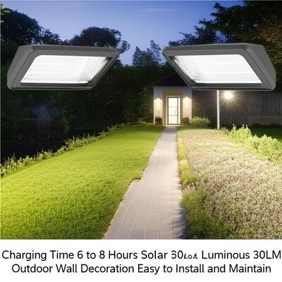 Καλή τιμή. Charging Time 6 to 8 Hours Solar Wall Lamps with 30LM Luminous Flux Outdoor Wall Decoration Easy to Install and Maintain σε απευθείας σύνδεση